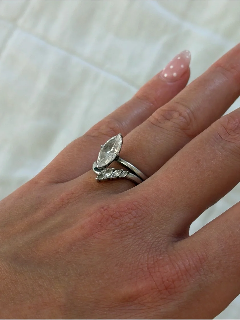 Engagement/wedding ring set